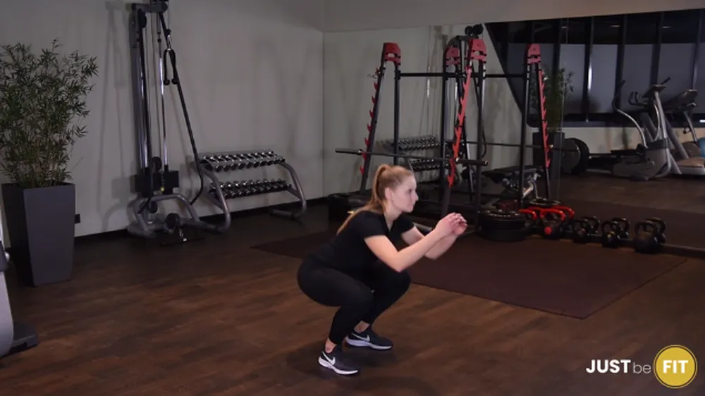 Przysiad z wyskokiem