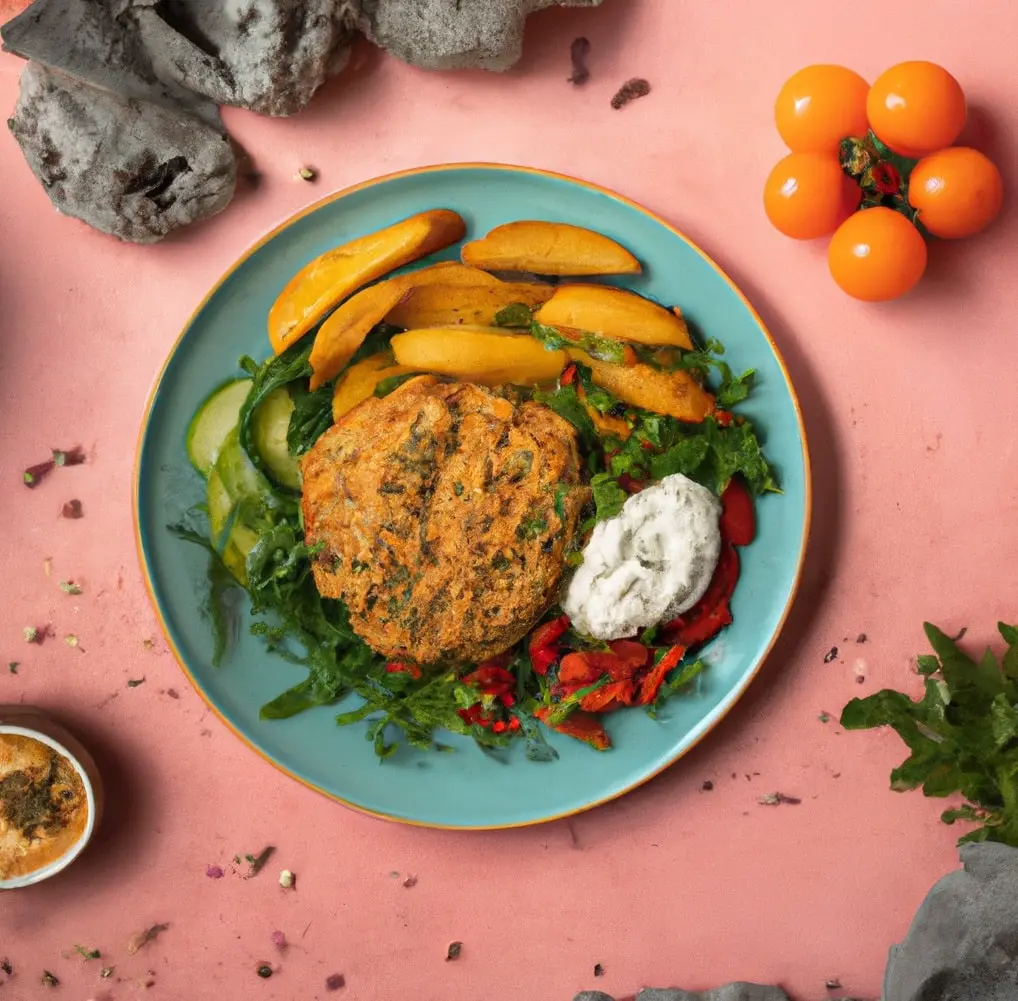 Zapiekane pieczarki portobello z farszem z jajek