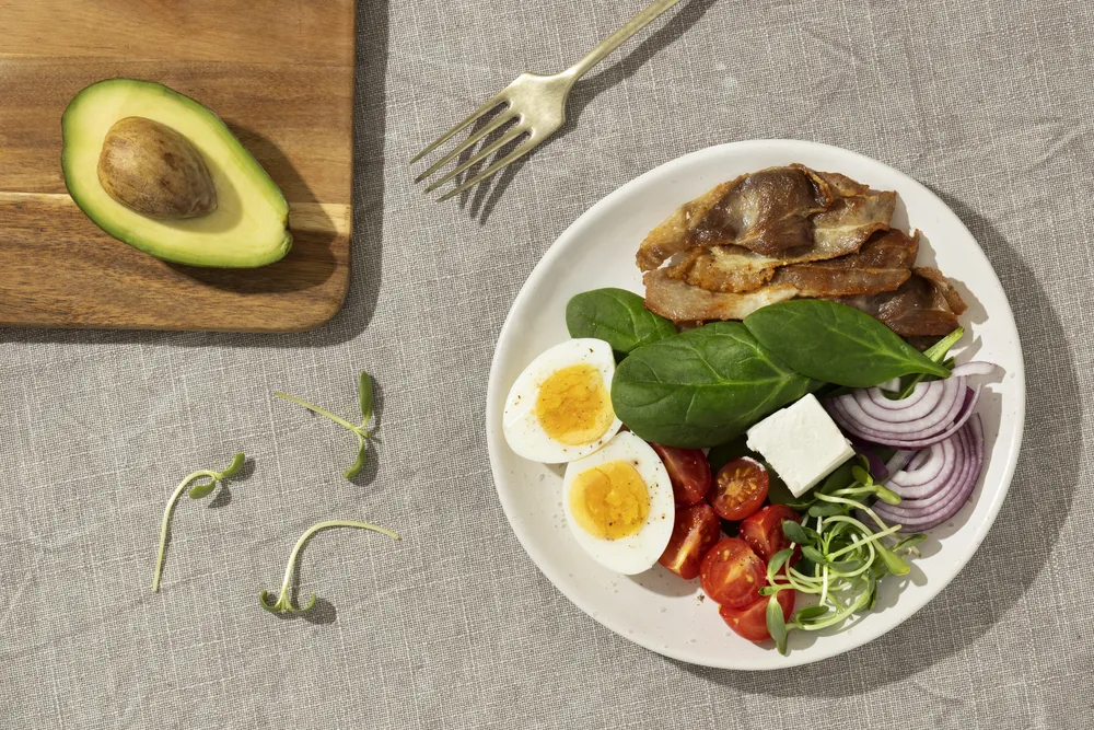 dieta keto przykładowy wartościowy posiłek