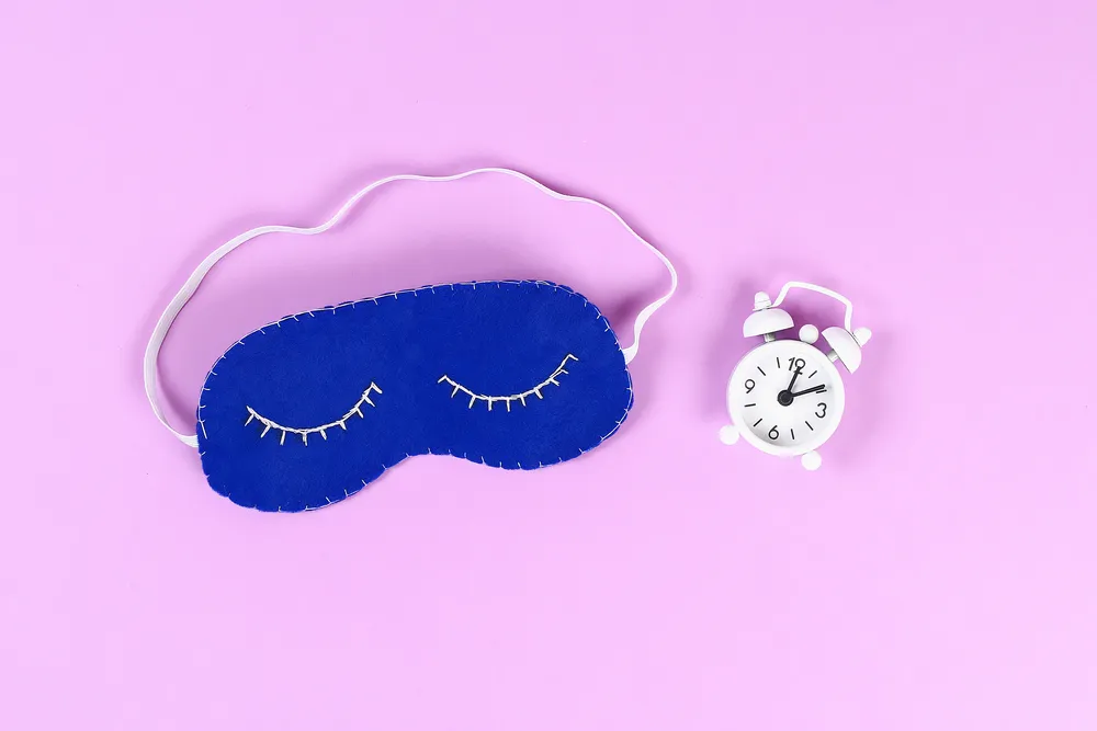 opaska na oczy na zdrowy odżywczy sen