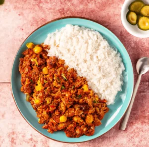 Chilli con carne z indykiem i ryżem
