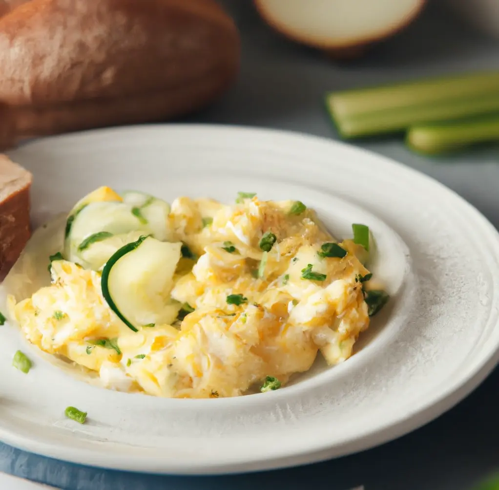 Jajecznica z cukinią