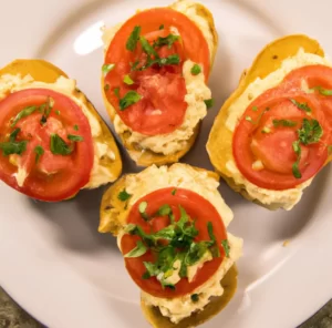 Kanapka z tofu twarożkiem