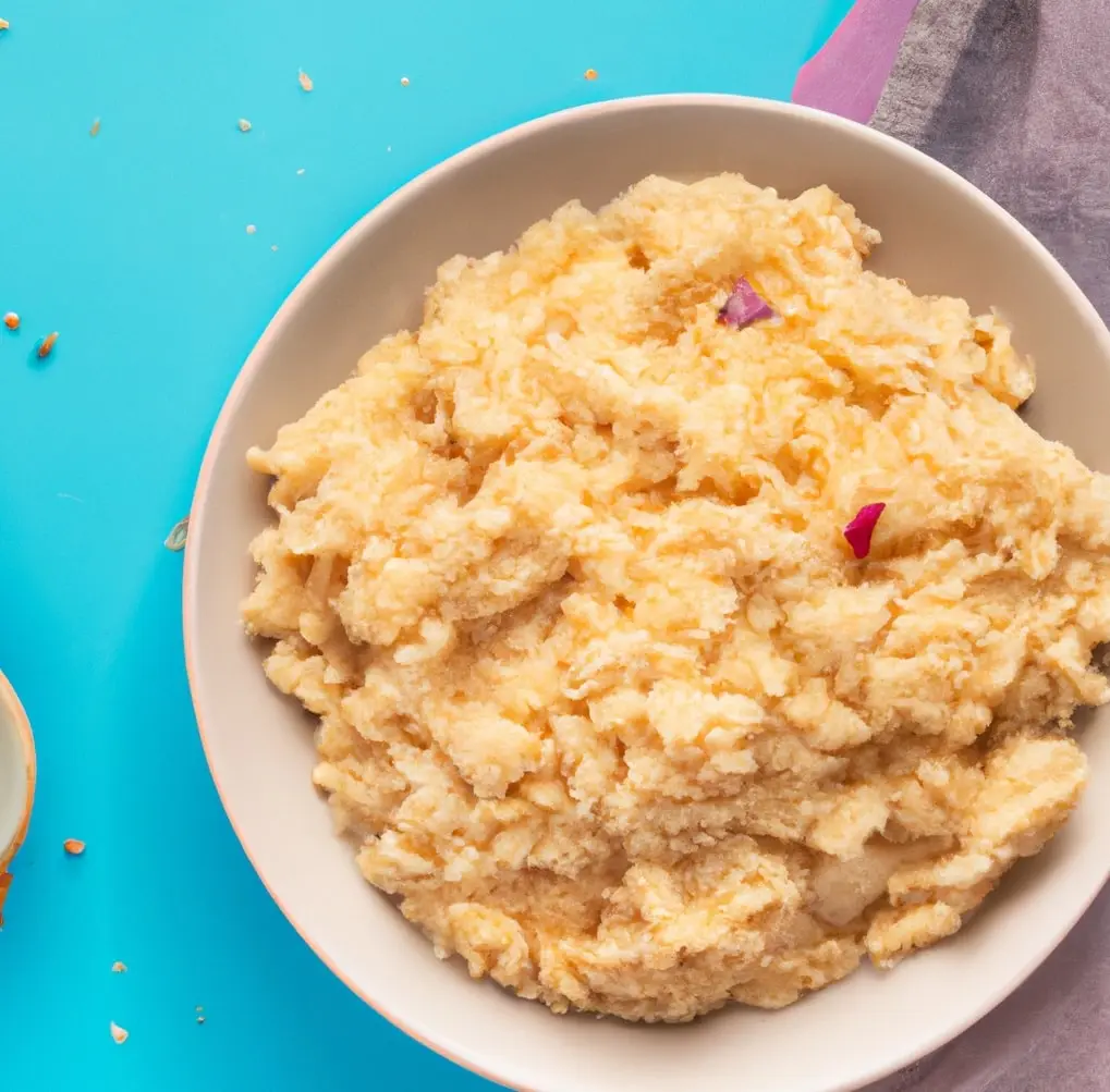 Krem jaglany z jabłkiem i orzechami