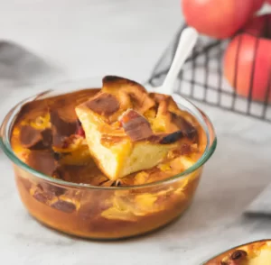 Mini serniczki z dynią i jabłkiem