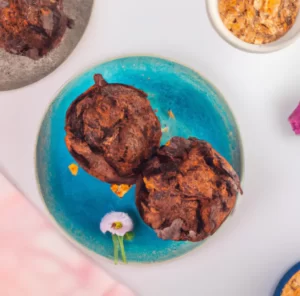 Muffiny z czekoladą i wiśniami