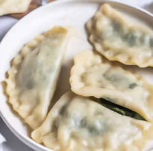 Pierogi ze szpinakiem