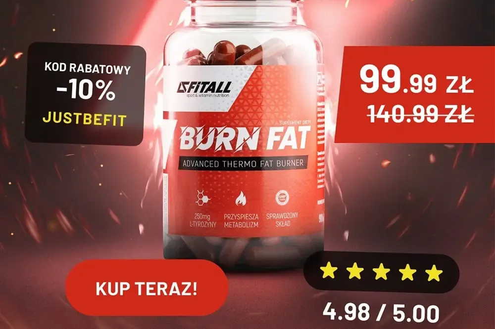 najlepszy spalacz tłuszczu burn fat marki fitall