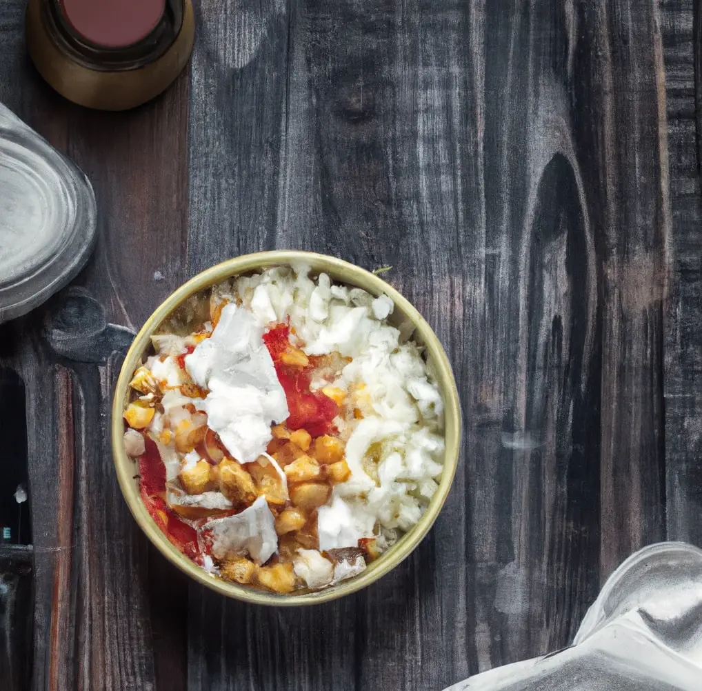 Wegańska sałatka gyros