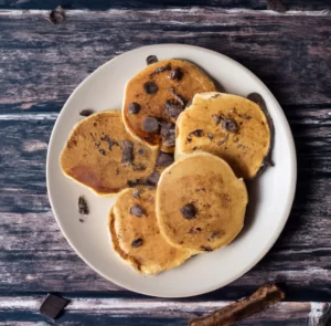 Wegańskie placuszki czekoladowe